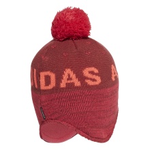 adidas Beanie (Pom Pom) LK Peruvian red Kids